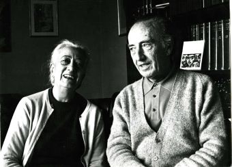 Anna Murià i Agustí  Bartra a la seva casa de Terrassa (1973)